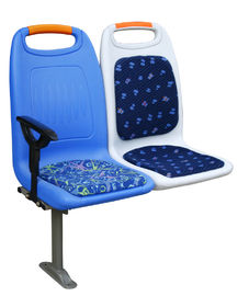 Smooth Surface Urban Plastic Bus Seats One Piece Molding Finished With Hand Frip