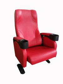 Modern Commercial Theater Seating Integral Cupholder Armrest Smooth Operation