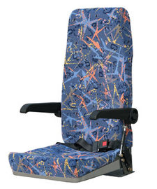 Fine Stitches Semi Sleeper Seats , Comfortable Bus Seats Weft Knitting Fabric
