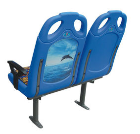 GJ-07 Plastic Bus Seats Strong 880*400*1068mm ABS PE Material Convenient