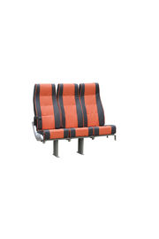 Easy Installed Bus Passenger Seats High Resilience Sponge Lateral Movement
