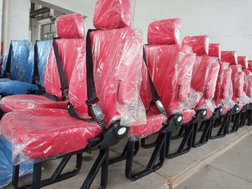 High Density Sponge Removable Van Seats Adjustable Armrest With Head Rest
