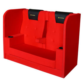 OEM ODM Movie Theater Sofa , Cinema Sofa Recliner Environmental Friendly