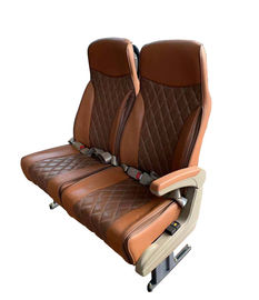 Multiposition Reclining  Bus Passenger Seat Artificial Leather Covering Material