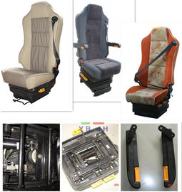Adjustable Armrest Bus Driver Seat Strong Steel Innner Frame Structure