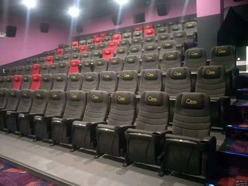 Soft Back Commercial Theater Seating High Rebound Foaming Shaped Sponge