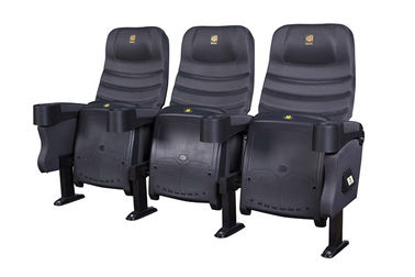 Fade Resistant Movie Theater Couches , Theater Room Chairs Easy Cleaning