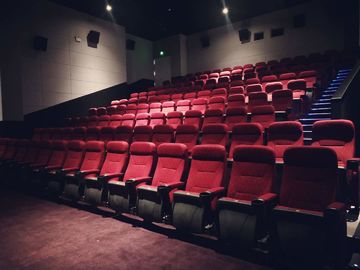 Custom Commercial Theater Seating  Aluminum Alloy Structure Convenient Maintain