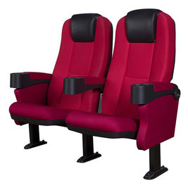 Custom Commercial Theater Seating  Aluminum Alloy Structure Convenient Maintain