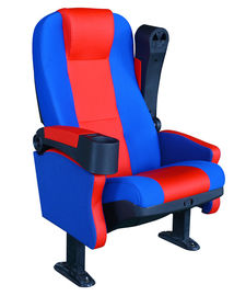 OEM ODM Theater Seating Couch , Movie Room Chairs Compound Vestee Surface