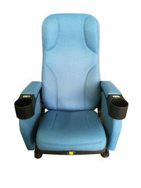 Professional Commercial Theater Seating Folding Type Customized Center Distance