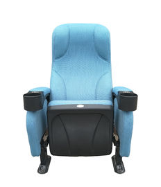 Professional Commercial Theater Seating Folding Type Customized Center Distance