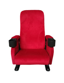Luxury Home Theater Seating , Media Room Chairs Contoured Seat Cushion