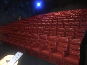 Antique Commercial Cinema Seats High Impact Polypropylene Back Textured Surface
