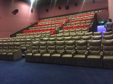 Antique Commercial Cinema Seats High Impact Polypropylene Back Textured Surface