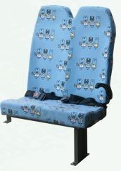Commercial School Bus Seats Mechanical Recliner Knee - Saver Design Reliable