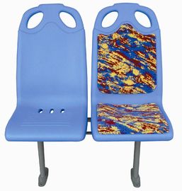 Molds Shaped One Time Plastic Bus Seats , Comfortable Bus Seats Corrosion Resistant