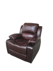 Luxury Theater Seating Sofa , Leather Cinema Sofa Fashion Modern Design