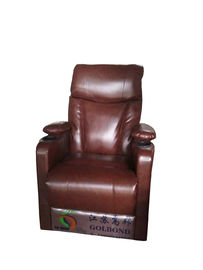 Synthetic Leather Theater Seating Sofa European Style Wear Resistant Fabric
