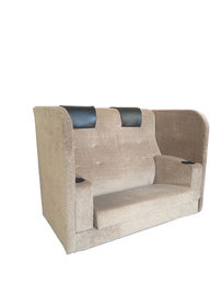 1200*535*1150mm Theatre Couple Seat White Color Comfortable 2+2 Layout