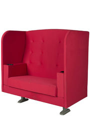Space Saving Theater Room Chairs , Theater Lounge Chairs Row  LED Side Light Digit