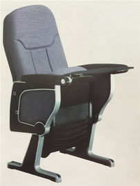Stackable Auditorium Chairs Commercial Furniture Comfortable With Writing Pad