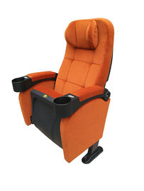 Fashion Popular Movie Lounge Chairs , Cinema Theatre Seats High Elasticity Foam