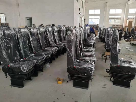 Strong Steel Artificial Leather Bus Driver Seat Width 545mm Depth 460mm