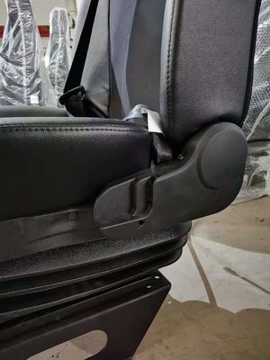 Strong Steel Artificial Leather Bus Driver Seat Width 545mm Depth 460mm