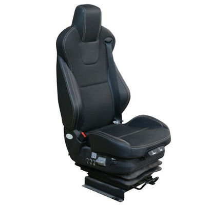 Comfortable Luxury Bus Driver Seat Ergonomic Curve With Headrest Safe Belt