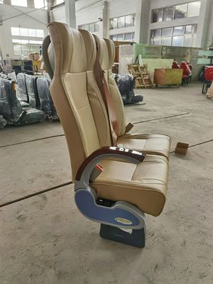 TS16949 Artificial Leather Traveller Tourist Bus Seat